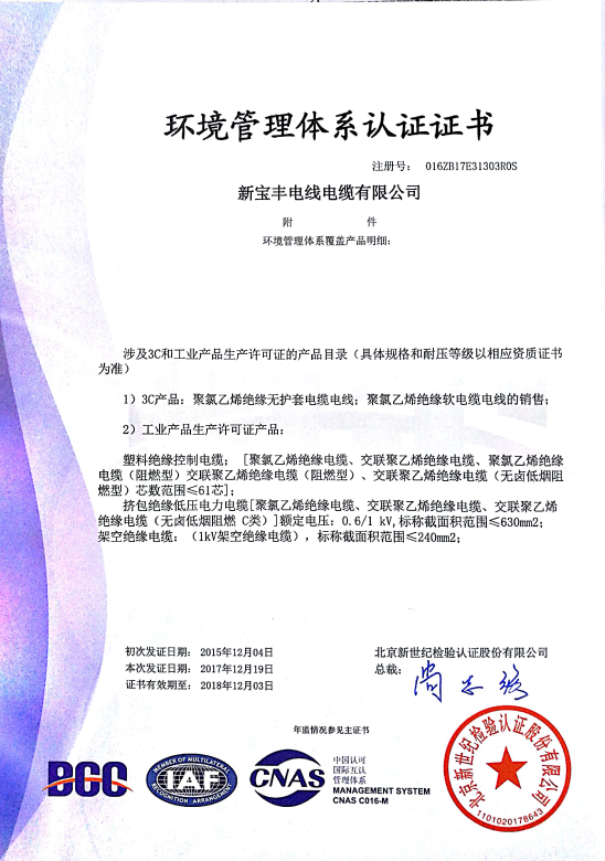 Qualification Management System Certification